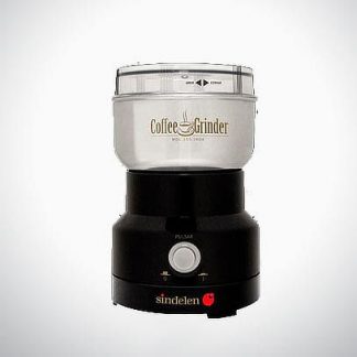 Molinillo de café eléctrico Negro Mol-165 Sindelen