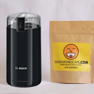Molinillo De Café Eléctrico Bosch + 100 Grs Café Italiano