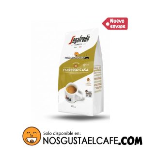 Café italiano Segafredo Espresso Casa molido 250 grs