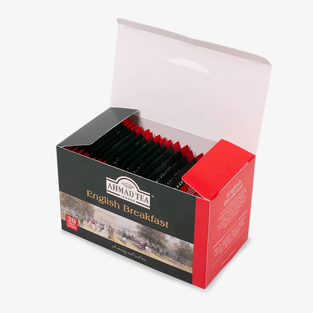 Té Ahmad English Breakfast, caja de 20 bolsas - Image 2