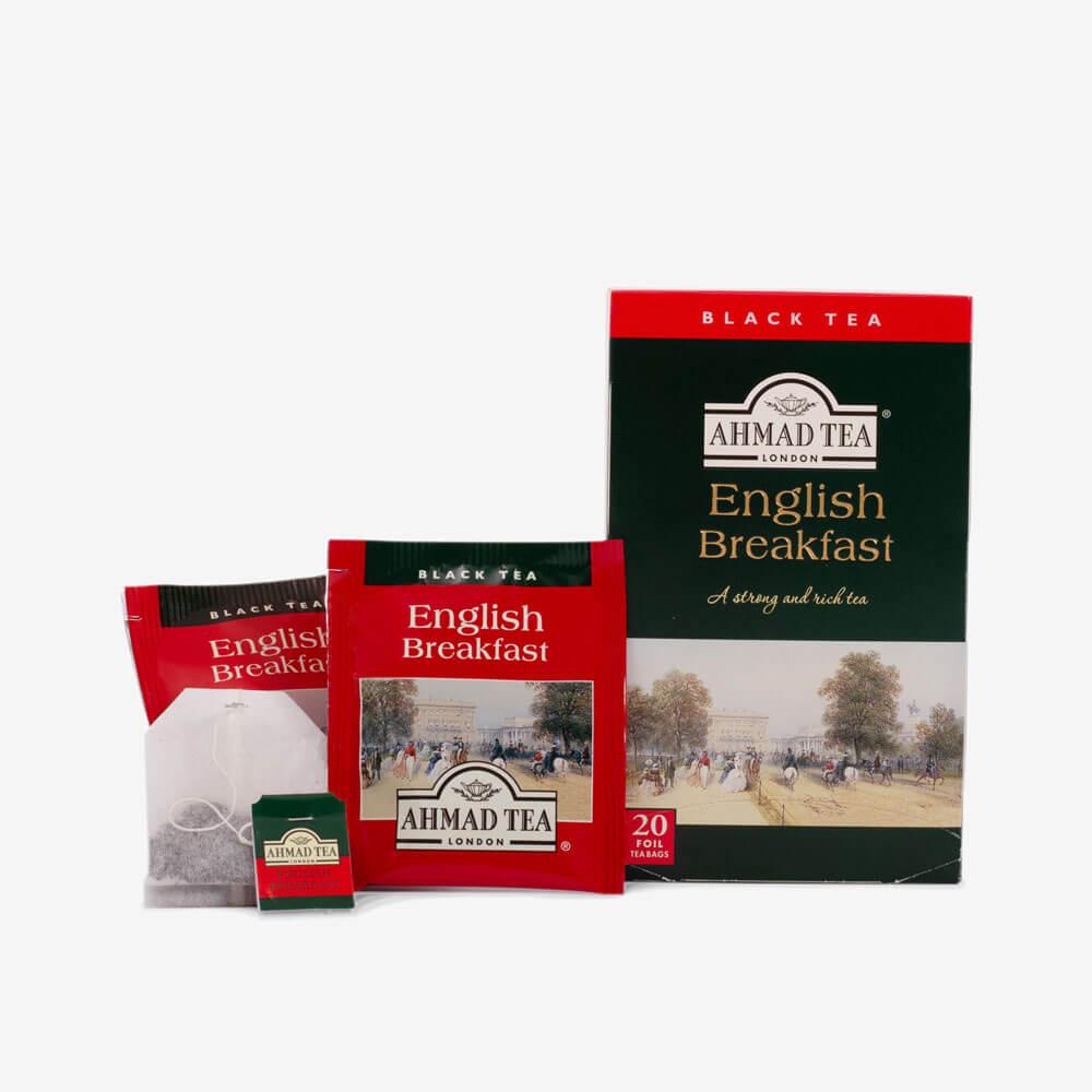 Té Ahmad English Breakfast, caja de 20 bolsas - Image 3