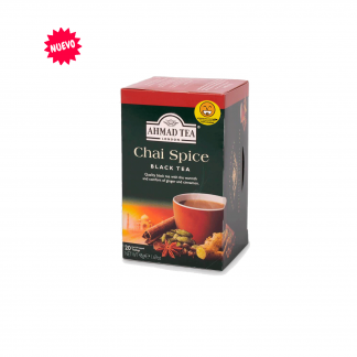 Té Ahmad Chai spice, caja de 20 bolsas