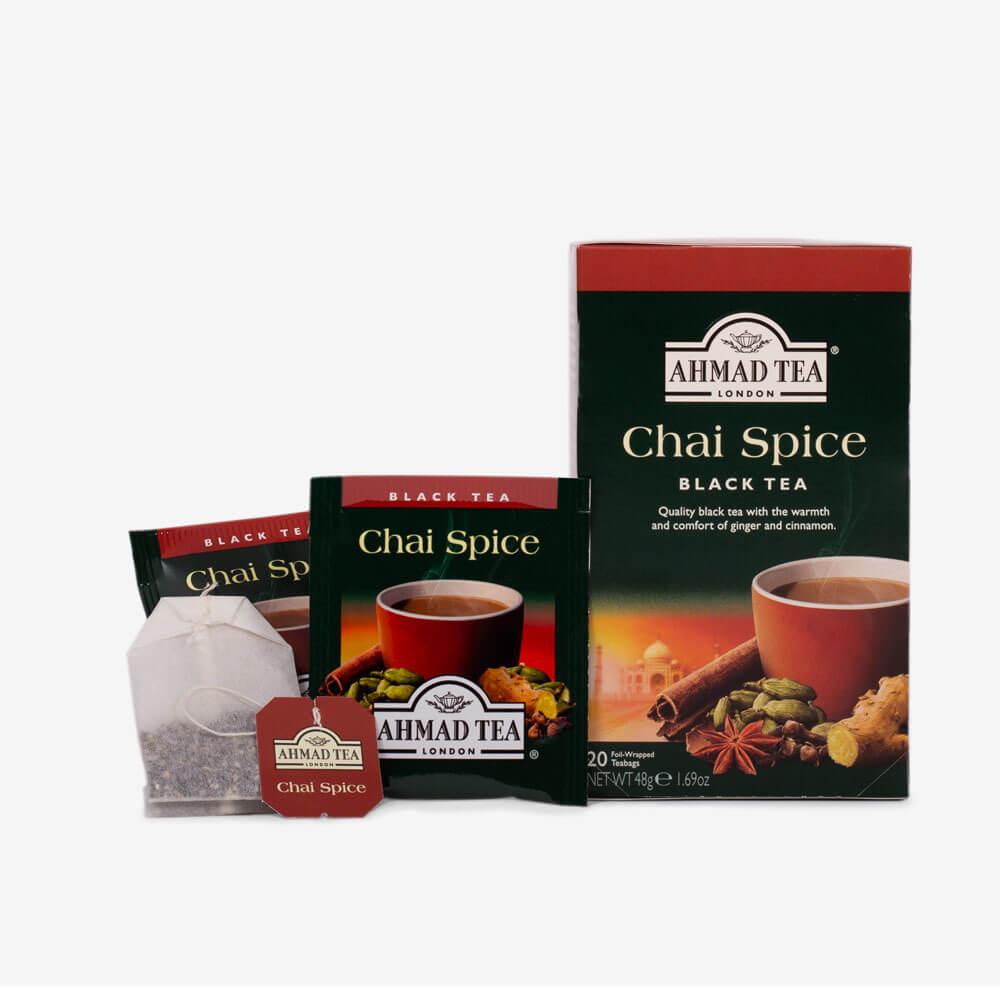 Té Ahmad Chai spice, caja de 20 bolsas - Image 2