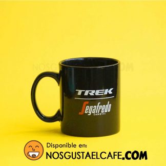 Tazón de café cerámica Segafredo alianza TREK, cerámica negra, 330 ml
