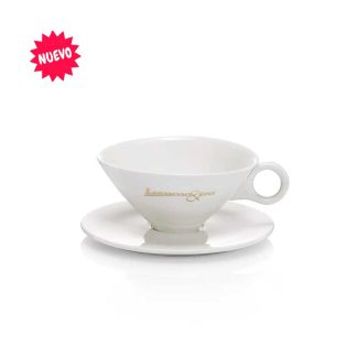 Exclusiva Taza Lucacao & Té Lucaffé porcelana italiana, 150 ml