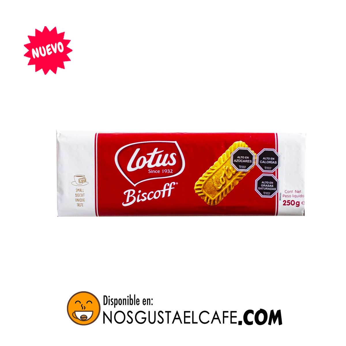 Galletas caramelizadas Lotus Biscoff 250 grs