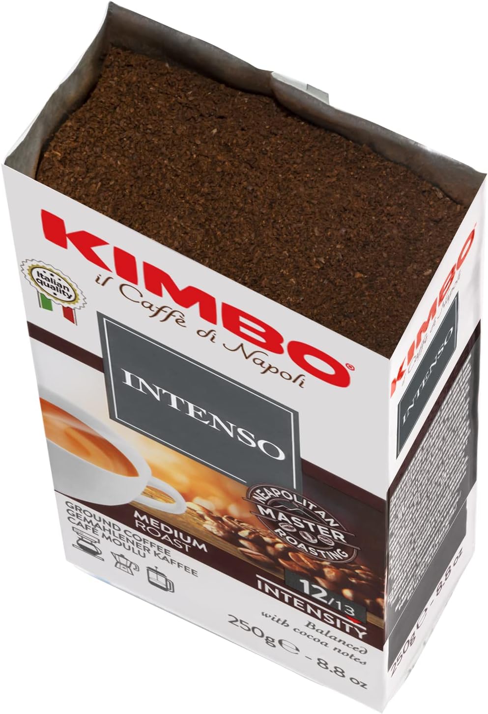 Kimbo Aroma Intenso 250 grs., molido - Image 2
