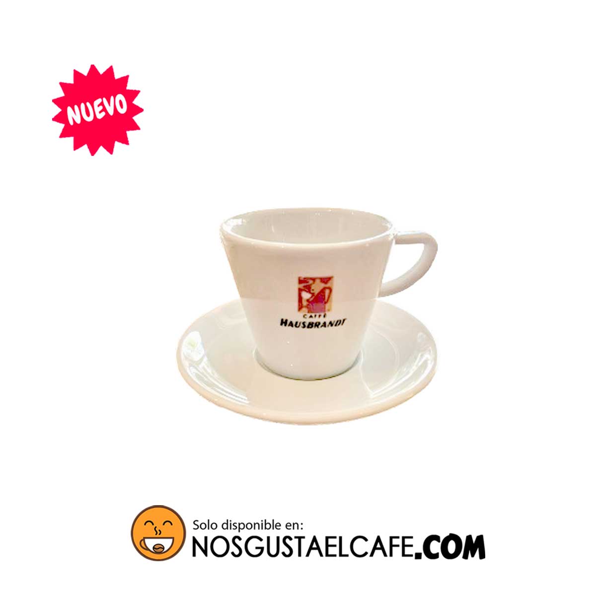 Taza Hausbrandt, edición especial Latte, 180 ml app