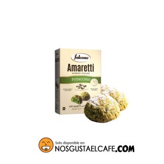 Galleta italiana amaretti suave al pistacho, Falcone, 170 grs.