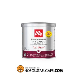 21 cápsulas Illy Iperespresso Intenso, lata